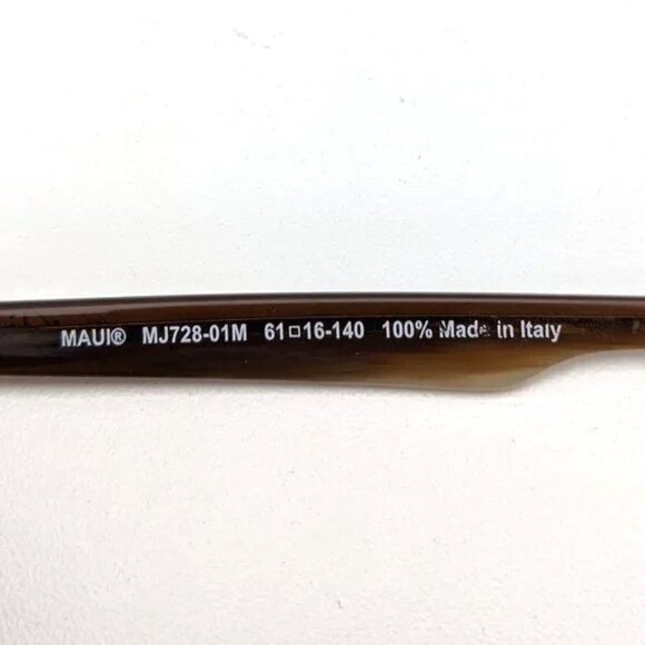 🕶️Maui Jim MJ728-01M Castles Sunglasses 61/16 140 /ALL124🕶️ - Picture 4 of 9